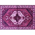 thumbnail image 1 of Ahgly Company Indoor Rectangle Persian Purple Traditional Area Rugs, 8' x 10', 1 of 4