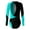Blue Green, variant on CHICTRY Kids Girls Hollow Back Gymnastics Leotard Shiny Glitters Long Sleeve Modern Dance Figure Skating Unitard