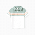 thumbnail image 3 of PatPat Ensembles Assortis pour la Famille Polo à Rayures Vert Ou Robe à Bretelles avec Ceinture à Imprimé Floral, 3 of 8
