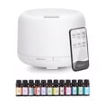 thumbnail image 1 of Difusor De Aceite Esenciales Aromaterapia 500 ml Alexa Blanco 6 aceites, 1 of 4