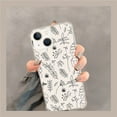 thumbnail image 2 of Plant Art Case Compatible with iPhone 14,Unique Art Design TPU Bumper Cover Case, 2 of 6