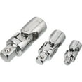 thumbnail image 4 of BLACK+DECKER CMMT99277, Chrome Finish Universal Joint Socket Wrench & Set, 3 Pieces, 4 of 4