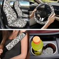 thumbnail image 2 of XYZCANDO Duck Hunting 14 Pack Car Seat Covers Full Set Steering Wheel Cover Auto Center Console Pad Seat Belt Pads Headrest Covers Cup Coasters for Most Cars SUVs Sedans, 2 of 7