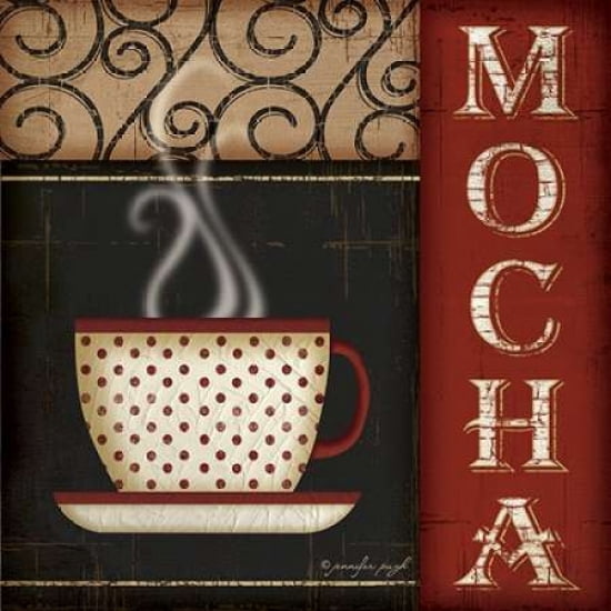 Mocha Canvas Art -