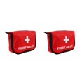 thumbnail image 1 of Greeniant Botiquín de primeros auxilios Viaje en automóvil al aire libre Bolsa vacía de emergencia portátil Camping Senderismo Paquete de supervivencia Rojo 2piezas Greeniant CBP113398, 1 of 5
