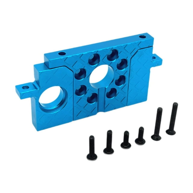 Xuanheng RC Car Metal Motor Mount Accessories Replace Parts Replacement for 1:7 Scale Blue