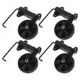 thumbnail image 1 of HAMPPLIES 4 Pcs Roues Auxiliaires de Vélo Chariot de Magasinage Roues de Remplacement Noir, 1 of 8