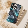 thumbnail image 6 of Heart - shaped Winged Glitter Phone Case For Women & Men Who Love Romantic Design, Valentine’s Day Gift Idea, Compatible with iPhone 11/12/13/14/15/16 (Pro Max/Plus), 6 of 9