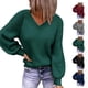 thumbnail image 4 of Suéter casual para mujer, suéter de manga larga para mujer, jersey para mujer, suéter de punto para mujer, funcionalidad inteligente, 4 of 6