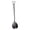 black, variant on Stainless Steel Table Spoon Set - Heart Shaped Hollow Stainless Coffee Spoons Multi Color Long Handle Dessert Spoons Tea Spoons For Afternoon Tea