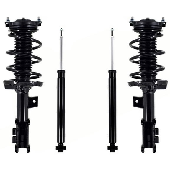 Front Struts Assembly W/ Coil Spring & Rear Shocks For Kia Optima 2.4L 16-2020