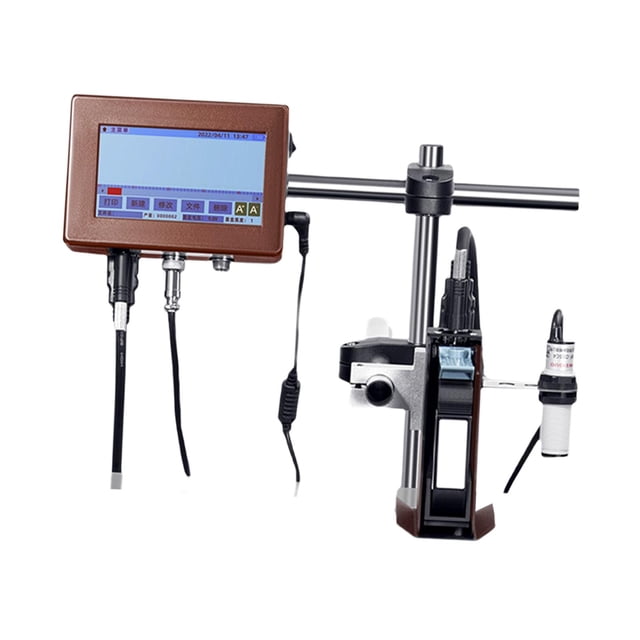 Impresora de inyección de tinta industrial Codificador de inyección de tinta en línea Máquina de codificación de inyección de tinta automática de