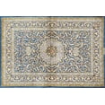 thumbnail image 1 of Ahgly Company Indoor Rectangle Traditional Silver Gray Medallion Area Rugs, 5' x 7', 1 of 6