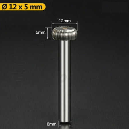 

RANMEI Ø 8-16mm Tungsten Carbide Rotary Burr Tool Bit File Cutter Disc Wheel 6mm Shank