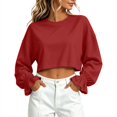 thumbnail image 3 of New Women's Sweatshirt for Outdoor Running, Loose Long-Sleeve Top, Breathable and Can Be Worn as Outerwear., 3 of 5