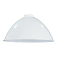 thumbnail image 5 of B&P Lamp® 10 Inch Diameter Modern Industrial Dome Shade, White, 5 of 5