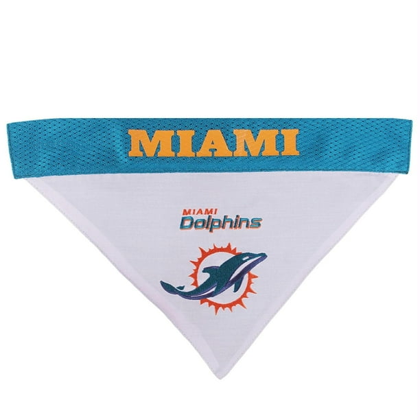 Miami Dolphins Pet Bandana Réversible - S/M