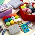 thumbnail image 2 of Needle Felting Starter Kits Needle Felting Set with Felting Tool Foam Mat Needle Felting Supplies for Home Decorations, 2 of 8