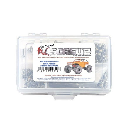 

RCScrewZ Axial AX10 DeadBolt RTR (#90033) Stainless Steel Screw Kit - axi012