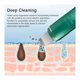 thumbnail image 4 of Depurador ultrasónico inalámbrico para el cuidado de la piel - Espátula de exfoliación Estiramiento facial Limpieza profunda Puntos negros Elimina las arrugas de la piel muerta Limpiador de poros Peeling Dispositivo de rejuvenecimiento de la piel antienvejecimiento brillar Electrónica, 4 of 5