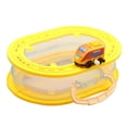 thumbnail image 1 of Caja de Almacenamiento de Vagones de Ferrocarril, Estuche de Almacenamiento de Juguetes Coleccionable, Coche de Juguete Portátil Ligero, Coche de Cuer Amarillo, 1 of 8