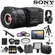 thumbnail image 1 of Videocámara Sony NEX-FS700R Super 35 con 2 tarjetas de -64 GB, 2 baterías adicionales, luz LED, estuche, trípode, micrófono Rode, pantalla externa y auriculares Sony - Paquete profesional, 1 of 3
