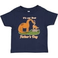 thumbnail image 3 of Inktastic It's Our 1st Father's Day Brontosaurus Family Boys or Girls Baby T-Shirt, 3 of 5