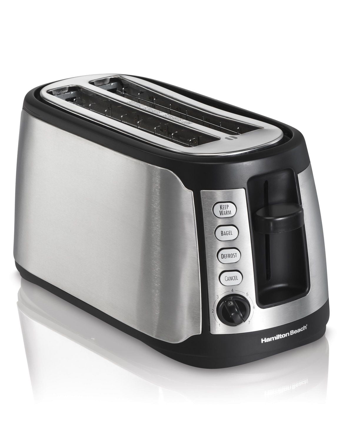 Hamilton Beach 4-Slice Long Slot Toaster with Keep Warm 24810C