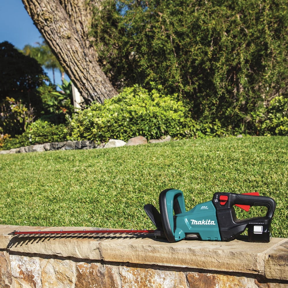 Teal Brushless 24 Hedge Trimmer Kit 5.0Ah Makita XHU07T 18V LXT Lithium-Ion Cordless Inch