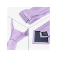 thumbnail image 3 of CORBATAS TEXTURIZADAS PARA HOMBRES DÍA DEL PADRE SÓLIDAS CLÁSICAS PARA BODAS FORMAL TAMAÑO ÚNICO VIOLETA PASTEL, 3 of 4