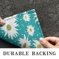 thumbnail image 6 of Turquoise Daisy Flower Pattern Door Rugs,Washable Non Slip Door Mats Indoor,Decorative Door Mats,Entry Mat Indoor for Entrance,Bedroom,Kitchen,Bathroom,16"x24", 6 of 6