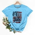 thumbnail image 2 of Kmdttou Women's Pure Cotton Custom POD T-Shirts Womens Tops Lover Printed T-shirt Round Neck Short Sleeved Gift for Women, 2 of 7