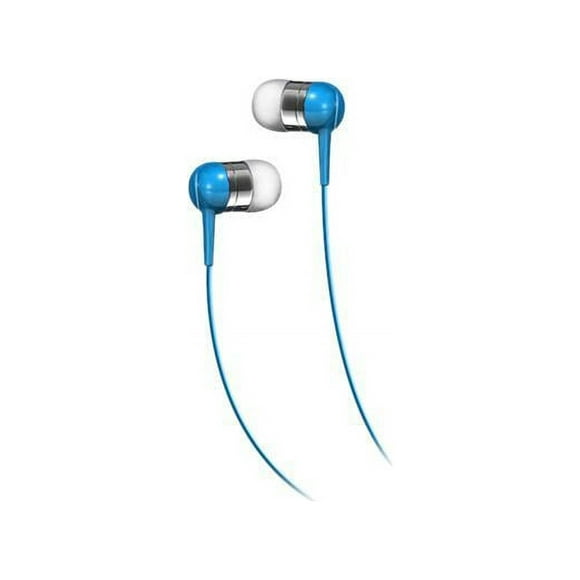 Maxell 190282 M2 Stereo Earbuds, Blue