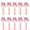 3, variant on Pack of 10 Cheer Bows Keychains Bowknot Ribbon Rings for Teen Colorful Keychain Cheerleader Accessories