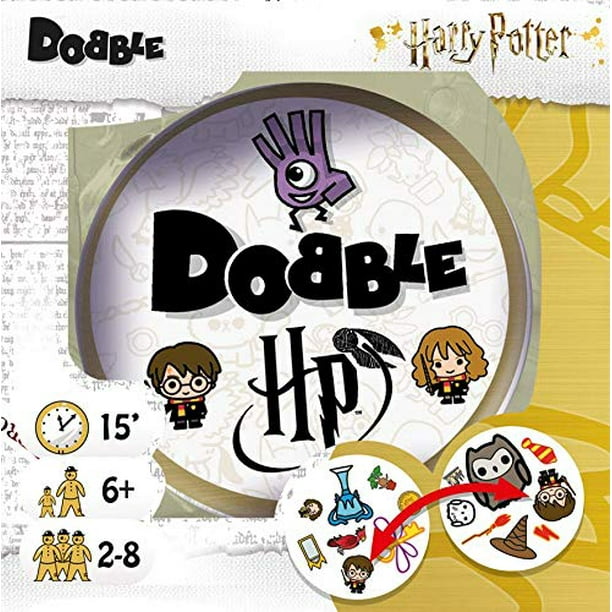 Asmodee, Harry Potter Dobble, Card Game, Ages 6+, 2-8 Players