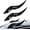 Black-B, variant on Dragon Horn Car Roof Decoration, UniversalAuto Roof Decoration, High-Strength All-Weather Waterproof 3D Bull Horns Stickersfor SUV, Sedan, Hatchback