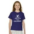thumbnail image 3 of Can't Keep Calm a Drummer Percussion Crewneck T Shirts Boy Girl Teen Brisco Brands L, 3 of 6