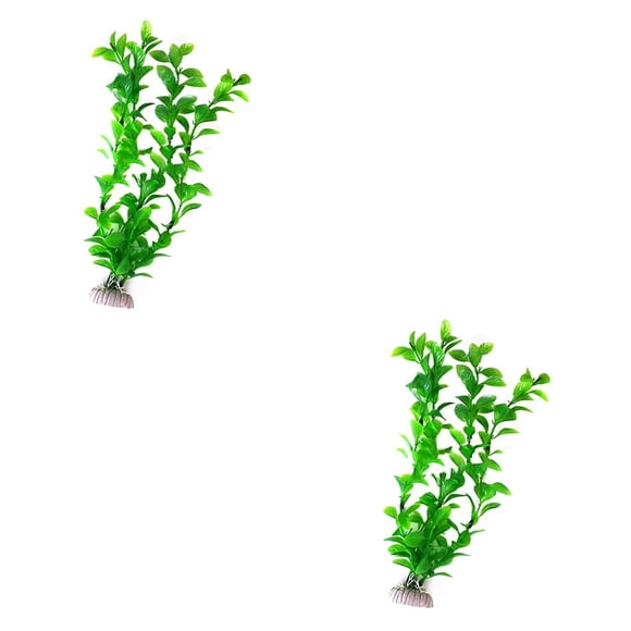 Planta artificial decorativa Billuyoard Algas artesanales Verde 2piezas