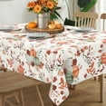 thumbnail image 3 of Fall Thanksgiving Tablecloth Waterproof Pumpkin Table Cloths for Autumn Harvest Indoor Outdoor Dining Room Decor-60 * 84" Rectangle, 3 of 7