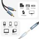 thumbnail image 4 of Cable de audio MillSO, adaptador RCA a hembra de 3,5 mm, 30 cm, 4 of 6