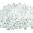 thumbnail image 5 of 100Pcs Small Medium Large Clear White Plastic Tattoo Ink Cups Holder Supplies, 5 of 6