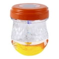 thumbnail image 4 of Solar Wasp Trap under $5! CQCYD Solar Insect Trap, Bee Wasp Drosophila Catcher LED Light Automatic Night Mode Reusable Outdoor Pest Trap, Effective Entry Tunnel Design for Garden Patio, 4 of 9