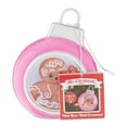 thumbnail image 2 of Mr. Christmas 5-inch Mini Pink Gingerbread Ornament, 2 of 5