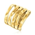 thumbnail image 5 of Ross-Simons 18kt Gold Over Sterling Multi-Band Ring, Women's, Adult, 5 of 5