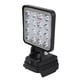 thumbnail image 2 of Reflector De Trabajo LED, 6500K Operación Fácil 16 Perlas De Lámpara 8W 25V Voltaje De Trabajo Luz De Trabajo LED Inalámbrica Batería De Litio De 18V Alimentada Para Acampar, 2 of 7