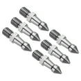 thumbnail image 1 of Unique Bargains 3/8 Inch Thread Tripod Spike, 6 Pack Camera Tripod Ground Spike Screw Spike Mount Adapter Style 2, Silver, 1 of 6
