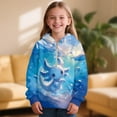 thumbnail image 2 of Pzuqiu Axolotl Hooded Sweatshirts for Girls 14-15 Personalized Warm Fall Outfits Fashion Clothing Lightness Long Sleeve Soft Hoodies Kids Fall Winter Clothes for Kids and Toddlers, 2 of 7