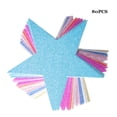 thumbnail image 5 of Bearachild 80 Uds. De confeti de papel con purpurina de estrellas, decoración de dispersión de Navidad, adorno de aniversario de festival en forma de Kits de decoración para fiestas, 5 of 5