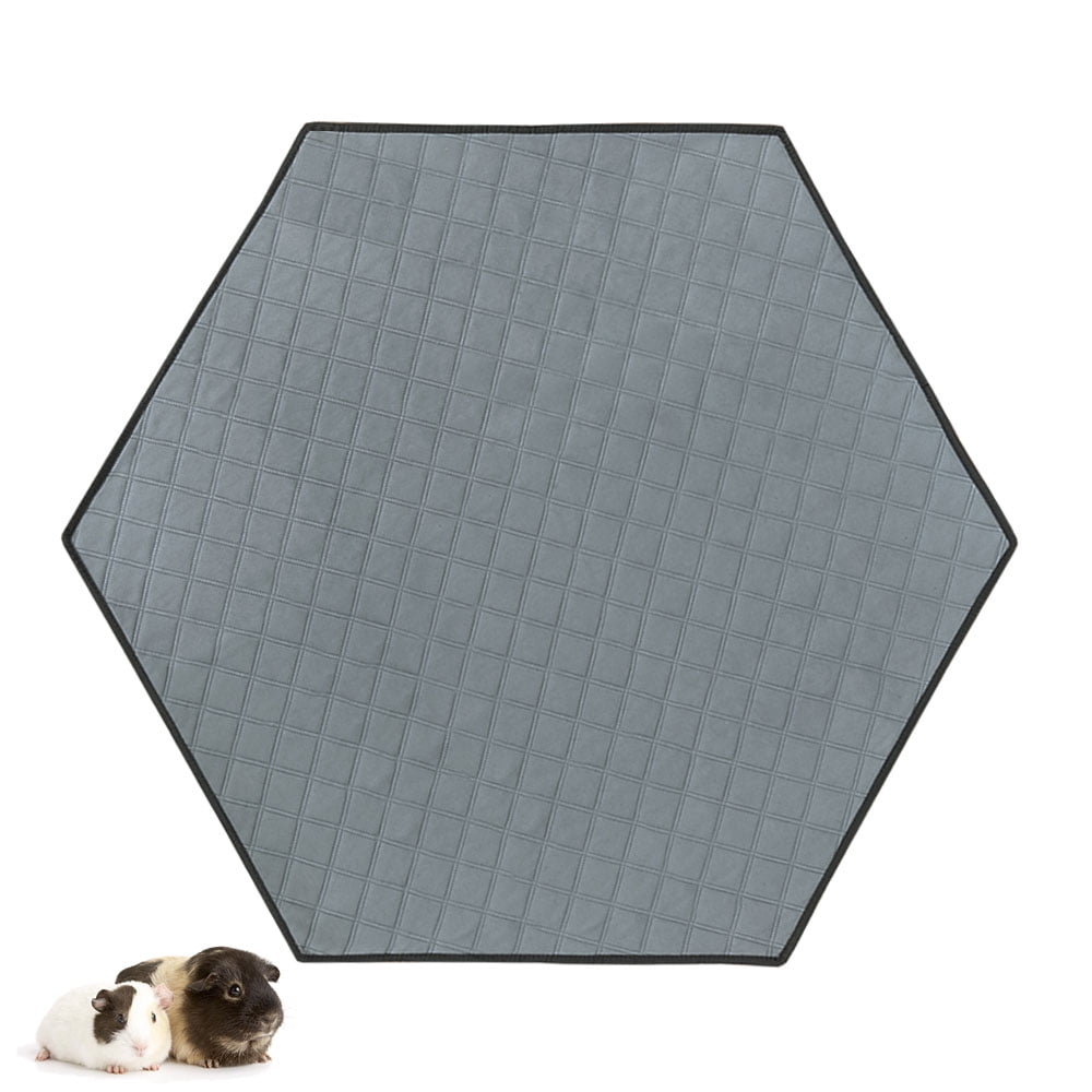 RIOUSSI Hexagon Washable Fleece Liner for Guinea Pig Small Animal