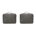 thumbnail image 2 of Inteprter Funda protectora universal para computadora portátil, bolso de mano, bolsa de transporte para computadora, Protector a prueba de Gris 12.9-13 pulgadas 2piezas, 2 of 6